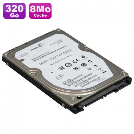 Disque Dur 320Go SATA 2.5" Seagate Momentus 5400.6 ST9320325AS Pc Portable 8Mo