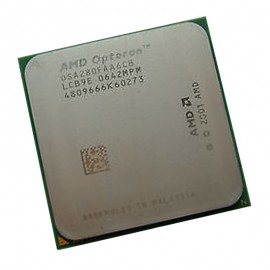 Processeur CPU AMD Opteron 280 2.4Ghz 2Mo Socket 940 Dual Core OSA280FAA6CBPC