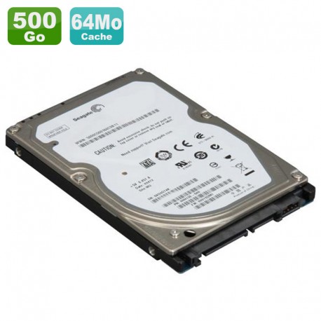 Disque Dur 500Go SATA 2.5" Seagate ST500LM000 5400RPM PC Portable 64Mo