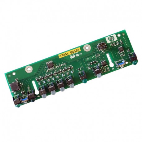 Carte Switch Status Panel HP A7231-66550 9x LED Serveur ZX2000 RX2600 RP3440