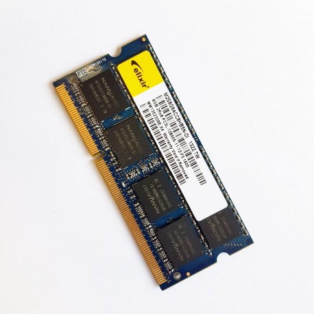 8Go RAM PC Portable SODIMM ELIXIR M2S8G64CC8HB5N-DI PC3L-12800S 1600MHz DDR3