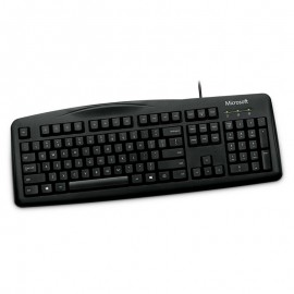 Clavier PC Azerty Noir USB Microsoft Keyboard 200 1406 JWD-00033 105 Touches