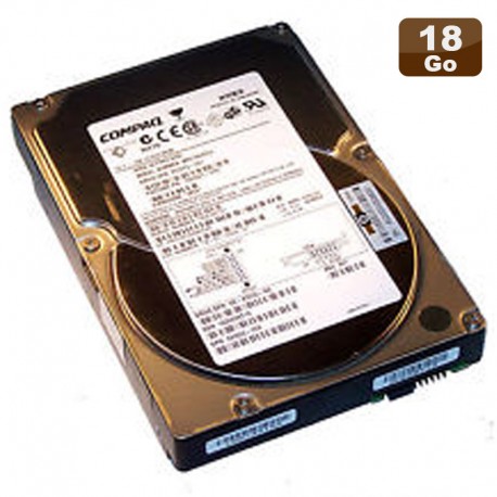 Disque Dur 18.2Go Ultra3 SCSI 3.5" COMPAQ BD01864552 9U3001-030 80-Pin 10000RPM