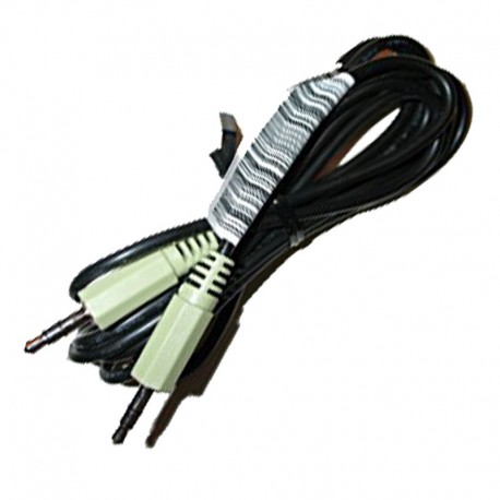 Câble Audio Jack 3.5mm Mâle HP 089G-17356 150cm Noir NEUF