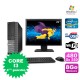Lot PC Dell Optiplex 3020 SFF I3-4130 3.4GHz 8Go 480Go DVD Wifi W7 + Ecran 22"
