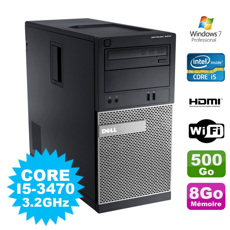 Dell 【ジャンク品】DELL OPTIPLEX 3010 Core i5-3470 3.20GHz/8GB/HDD 