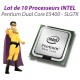 Lot x10 Processeurs CPU Intel Pentium Dual Core E5400 2.7Ghz 800Mhz LGA775 SLGTK