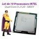 Lot x10 Processeurs CPU Intel Dual Core I3-2120 3.3Ghz 3Mo 5GT/s FCLGA1155 SR05Y