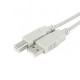 Câble USB 2.0 USB-A vers USB-B 3m 149381 Ordinateur Imprimante Scanner Gris NEUF