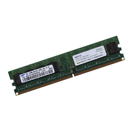 512Mo Ram SAMSUNG M378T6553BZ0-CCC 240-PIN DDR2 PC2-3200U 400Mhz 1Rx8 CL3