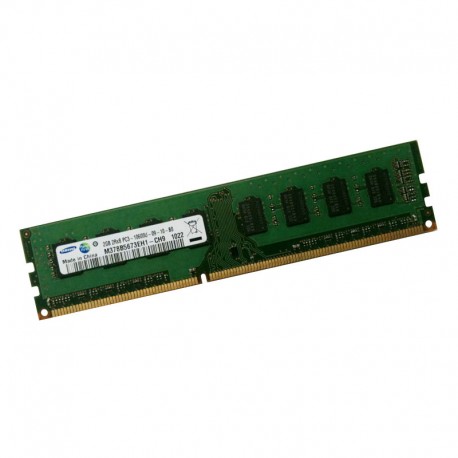 2Go RAM PC Bureau SAMSUNG M378B5673EH1-CH9 DDR3 PC3-10600U 1333MHz 2Rx8 CL9