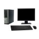 Lot PC Dell Optiplex 990 SFF I5-2400 3.1GHz 16Go 250Go DVD Wifi W7 + Ecran 17"