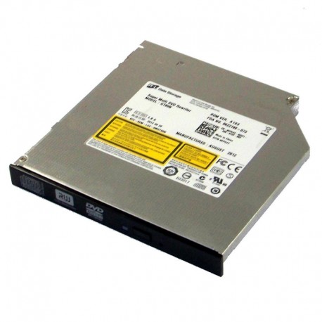 GRAVEUR SLIM Lecteur DVD±RW SATA Dell Hitachi LG GT80N 0RPG4Y Super-Multi Noir