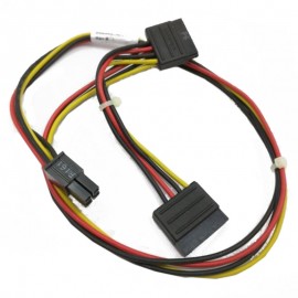Câble Adaptateur ATX 4-Pin 2x SATA HP 628568-001 6200 6300 8200 8300 Elite CMT