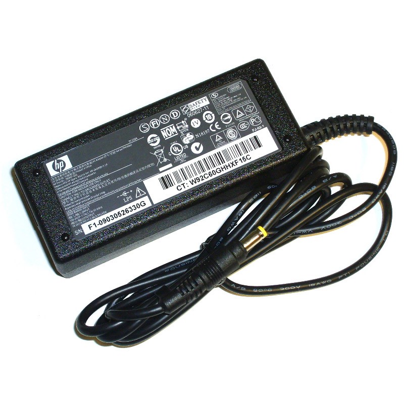 Chargeur Adaptateur Secteur PC Portable HP PPP009H 380467-003 381090-001  65W 18V - MonsieurCyberMan