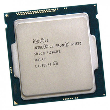 Processeur CPU Intel Celeron G1820 2.7Ghz 2Mo 5GT/s LGA1150 Dual Core SR1CN