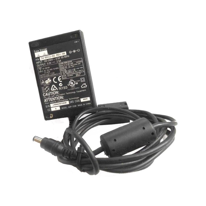 Chargeur Original CISCO ADP-12GB 5V - Occasion Mais En Excellent état