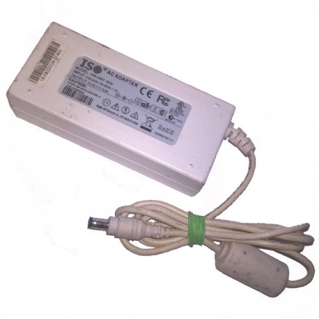 Chargeur Secteur PC Portable ISO KPA-060F 1000800 1000894 12V 60W 5.0A Blanc