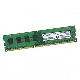 4Go RAM Crucial CT51264BA1339.M16FMR DDR3 DIMM PC3-10600U 1333Mhz 1.5v CL9