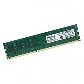 4Go RAM Crucial CT51264BA160B.C16FN2 DDR3 DIMM PC3-12800U 1600Mhz 1.5v CL11