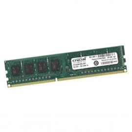 4Go RAM Crucial CT51264BA160BJ.C8FED DDR3 DIMM PC3-12800U 1600Mhz 1.5v CL11