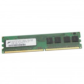 512Mo RAM Micron MT8HTF6464AY-667D7 DDR2 PC2-5300U 667Mhz 1Rx8 1.8v 240-Pin CL5