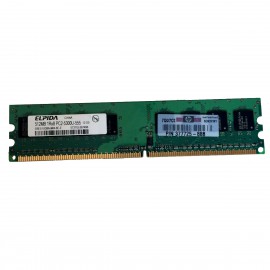 512Mo RAM ELPIDA EBE51UD8AJWA-6E-E DDR2 PC2-5300U 667Mhz 1Rx8 1.8v 240-Pin CL5