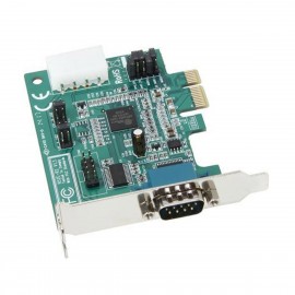 Carte Série StarTech PEX2S952LP 952E-R2 PCI-e RS-232 DB-9M Molex IDE Low Profile