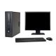 PC HP EliteDesk 800 G1 SFF Core I3-4130 16Go Disque 1 To Wifi W7 Ecran 19"