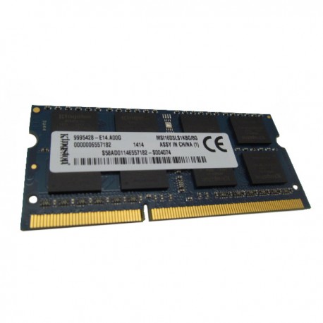8Go RAM PC Portable KINGSTON MSI16D3LS1MNG/8G SODIMM DDR3 PC3-12800S 1600MHz