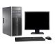 Lot PC Tour HP Elite 8200 Core I7 3,4Ghz 8Go 480Go SSD Graveur WIFI W7 + Ecran 19