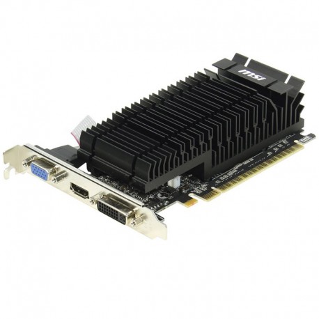 Carte Graphique MSI GeForce GT610 N610-1GD3H/LPV1 1Go DDR3 PCI-e VGA HDMI DVI-I