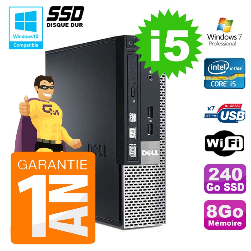 Mini Pc Dell 790 Ultra Usff Core I5 2400 8go Disque 240go Ssd Wifi W7 Monsieurcyberman Mini Pc Dell 790 Ultra Usff Core I5 2400 8go Disque 240go Ssd Wifi W7 Monsieurcyberman