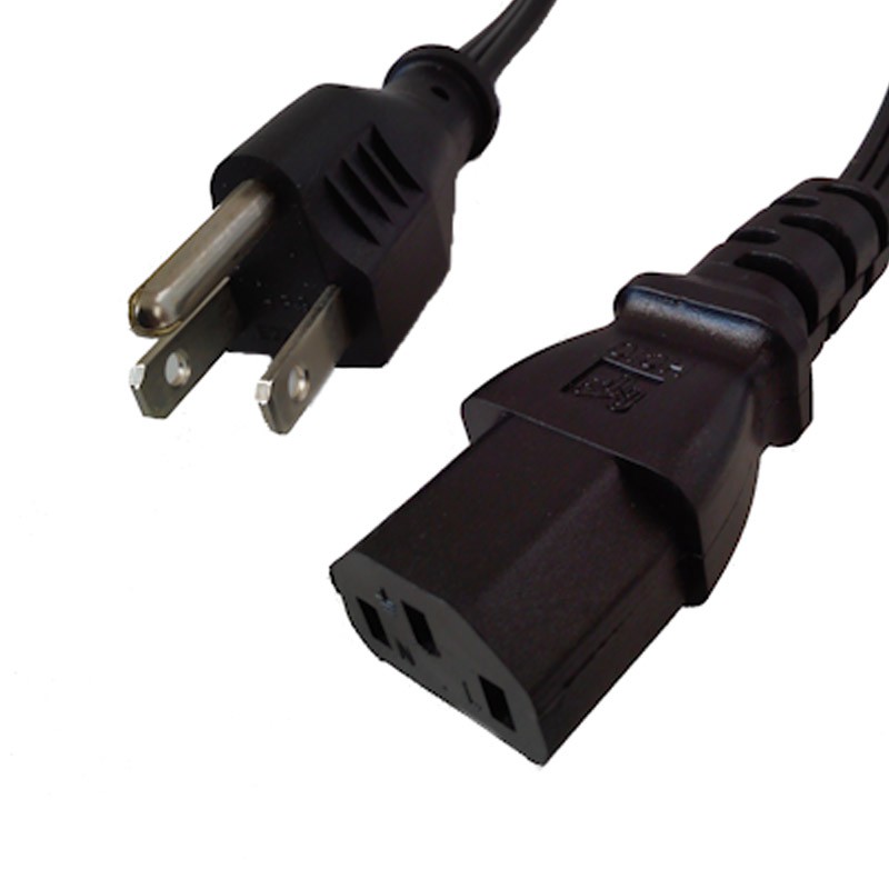 Cordon alimentation unité centrale vers moniteur - 1.8 m