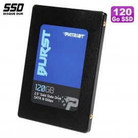 SSD 120Go 2.5" PATRIOT BURST PBU120GS25SSDR SATA III 6Gb/s