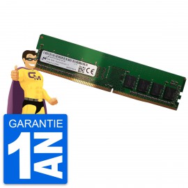 4Go RAM Micron MTA8ATF51264AZ-2G1B1 PC4-17000U DDR4-2133MHz