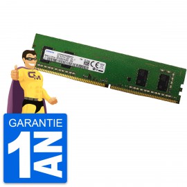 4Go RAM Samsung M378A5244CB0-CRC DDR4 DIMM PC4-19200U 2400Mhz 1Rx8 1.2v CL17