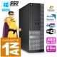 PC DELL 3020 SFF Intel G3220 Ram 8Go Disque 480 Go SSD Graveur DVD Wifi W7
