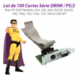 Lot x100 Cartes Série DB-9 PS/2 Dell Y73TJ Y9003 F3636 G504C T4444 Y9001 N3563