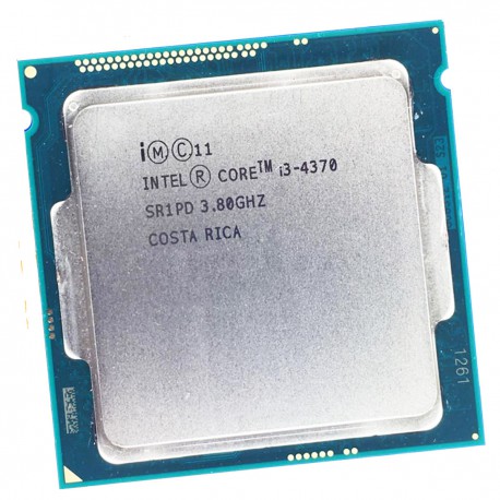 Processeur CPU Intel Core I3-4370 3.8Ghz SR1PD LGA1150 4Mo 5GT/s