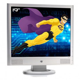 Ecran PC 19" HP vs19b HSTND-2L07 P8726A3 LCD TFT BrightView VGA 5:4 1280x1024