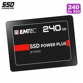 SSD 240Go 2.5" EMTEC POWER PLUS X150 2021.09 SATA III 6Gbps