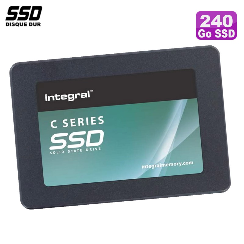 SSD 240Go 2.5 Integral C Series INSSD240GS625C1 SATA III 6Gbps -  MonsieurCyberMan