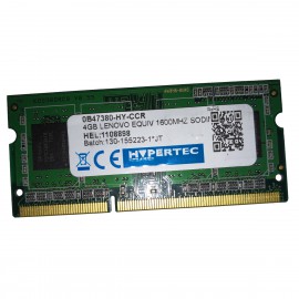 4Go RAM PC Portable HYPERTECH 0B47380-HY-CCR SODIMM DDR3 PC3L-12800S 1.35v CL11