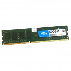 4Go RAM Crucial CT51264BD160BJ.C8FED 240-Pin DDR3 PC3L-12800U 1Rx8 1.35v CL11
