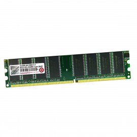 1Go RAM Transcend JM388D643A-5L DDR-400 DIMM PC-3200U 400Mhz 2.5v 2Rx8 CL3