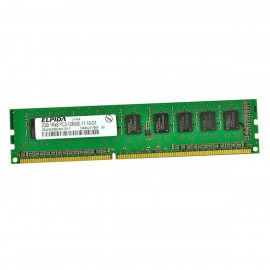 2Go RAM ECC Serveur ELPIDA EBJ20EF8BDWA-GN-F DDR3 PC3-12800E 1600MHz 1Rx8 CL11