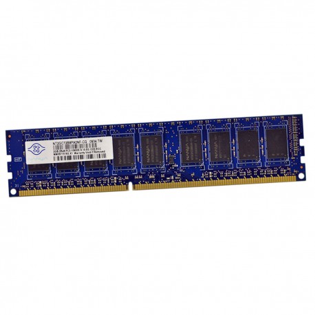 2Go RAM ECC Serveur Nanya NT2GC72B8PA0NF-CG DDR3 PC3-10600E 1333MHz 240-Pin CL9