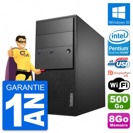 PC Tour Lenovo ThinkCentre M900 Intel G4400 RAM 8Go Disque 500Go Windows 10 Wifi