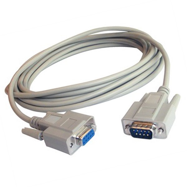 C2G /Cables to Go 03030 Câble null modem DB25 mâle vers DB25 femelle RS232, beige (3,04 mètres